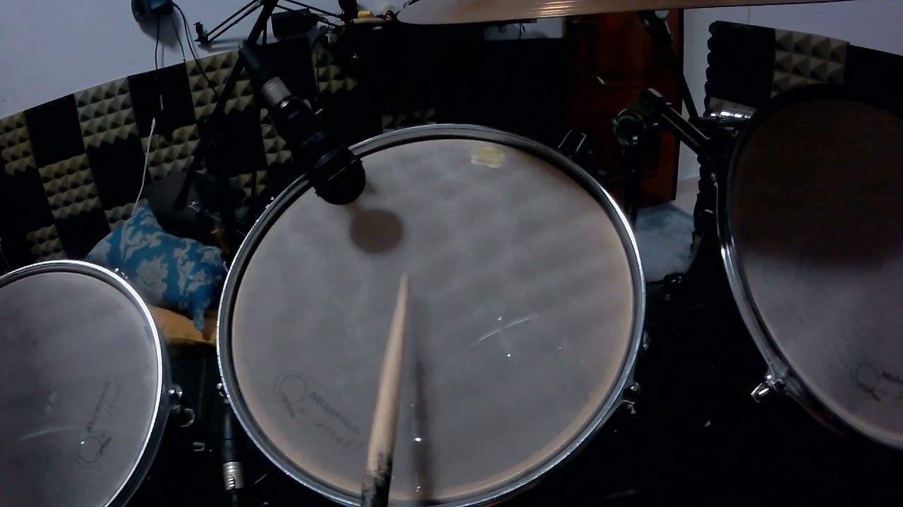 Silent Drum kit vs Real Drum Kit volume comparativa Madveras, Música